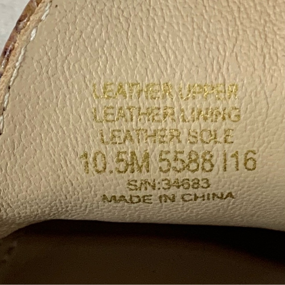 Tory Burch~Women’s “Roccia” Python Gemini‎ Link Leather Loafers/Flats~Sz 10.5 - Picture 12 of 13